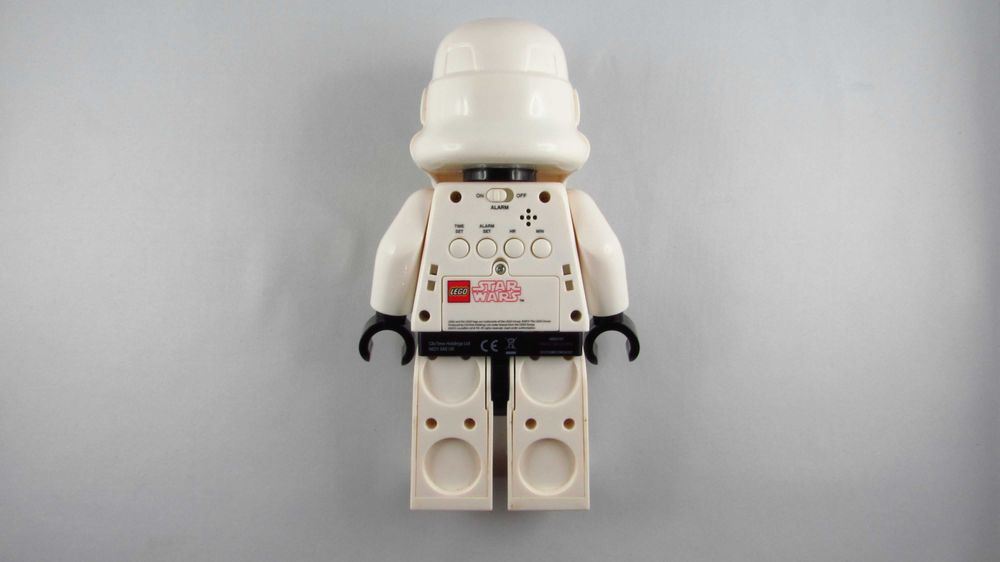 LEGO - Star Wars Stormtrooper - Zegar Budzik Alarm..,