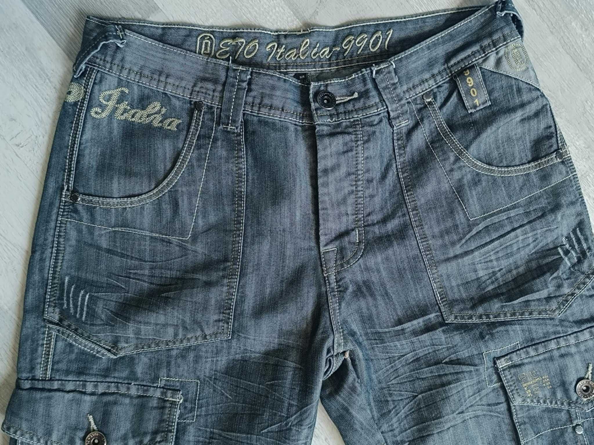 Luźne jeansy ETO Italia – Włoski luz i streetwear!