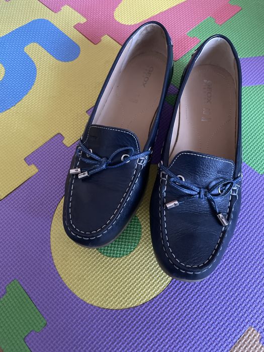 Sapatos de senhora Geox azuis