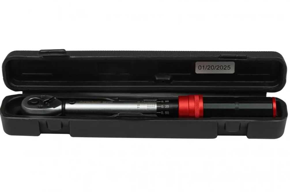 Ключ динамометричний 1/4" 5-25Нм кейс GUT MECHANIC TW-14025 Німеччина