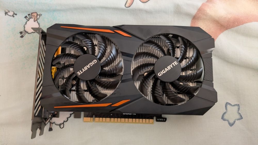 Видеокарта 1050ti 4 gb