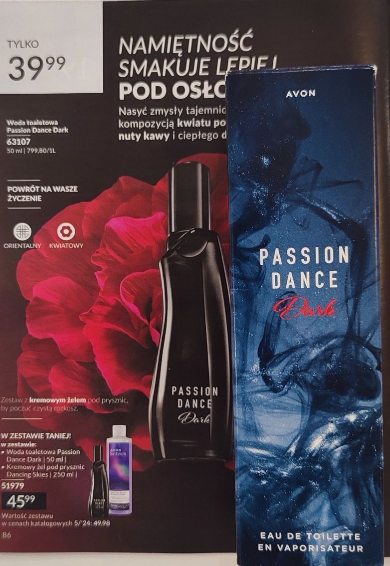 Woda toaletowa Passion Dance Dark 50 ml