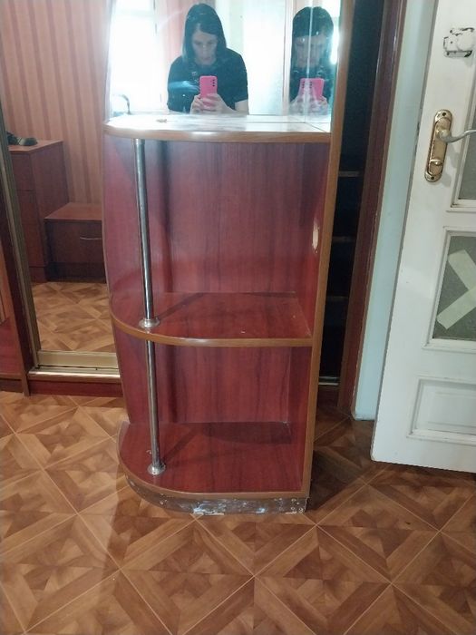 Стелаж з дзеркалом, предпокій/кімната