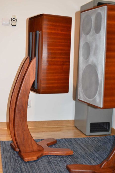 Kolumny WIGO ACUSTIC A4 duże monitory vintage z podstawkami