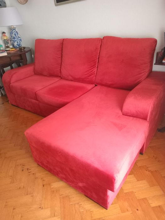 Sofá 3 lugares chaise longue