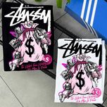Футболка STUSSY Money Angel • Стусси кубіки ангел Стуси стусі