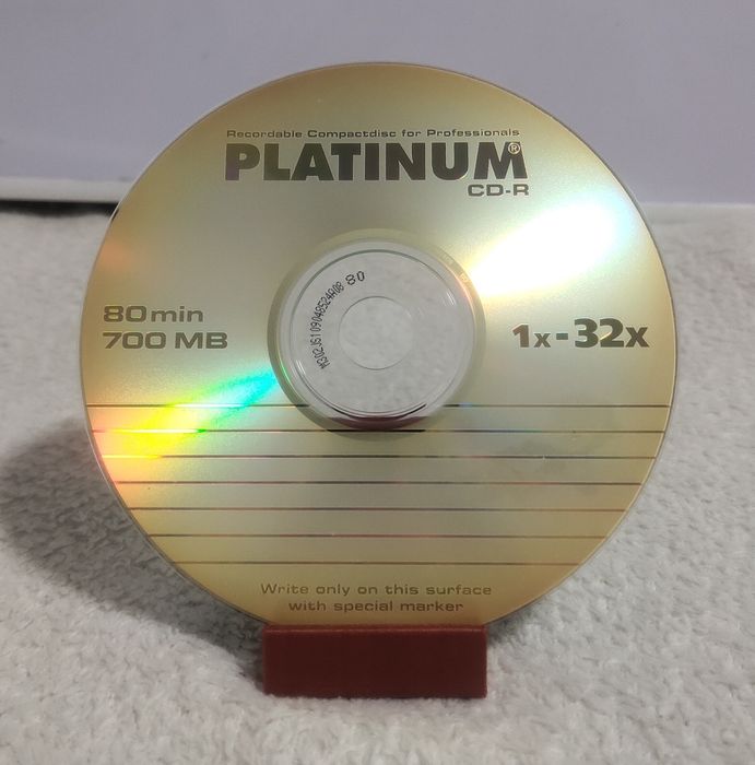 Диск CD R Platinum с коробкой
