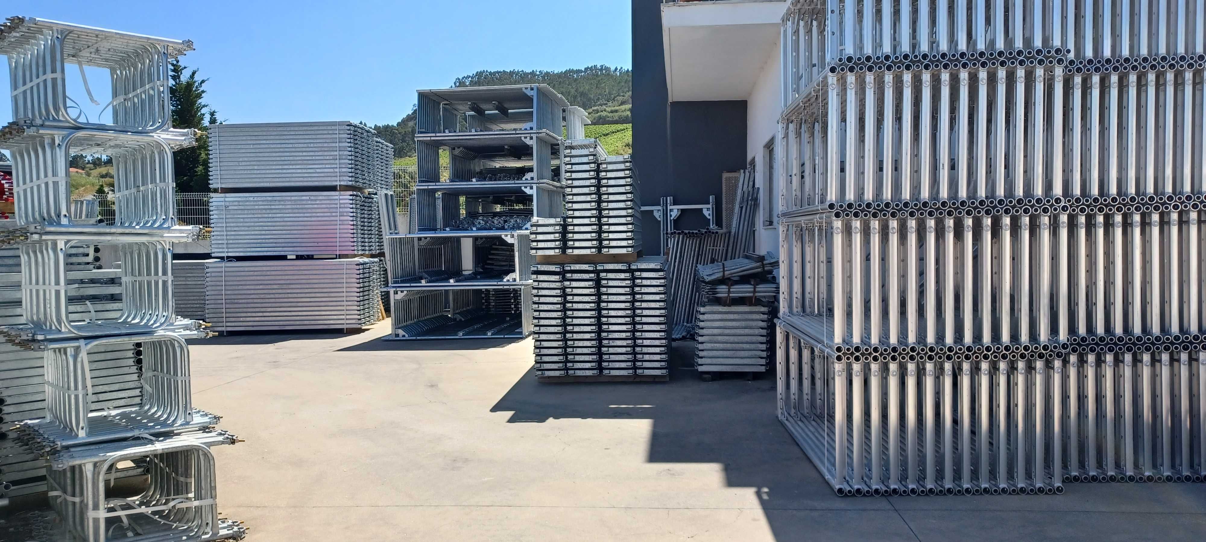 Andaime Europeu Certificado, em Aço Galvanizado - Layher compatível