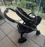 Carrinho iCandy Peach Dusk + Alcofa + Ovo BeSafe | Para bebé elegante