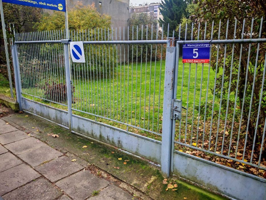 ## działka budowlana 472 m2, Łódź ul. Niemojewskiego 5, Bałuty