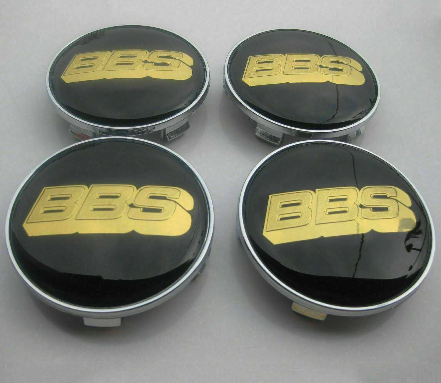 Centros/tampas de jante completos BBS com 56, 60, 65, 68 e 70mm