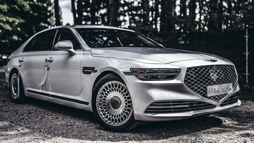 Auto Samochód do Ślubu GENESIS G90 V8 5.0 ULTIMATE. Jedyny taki w PL !