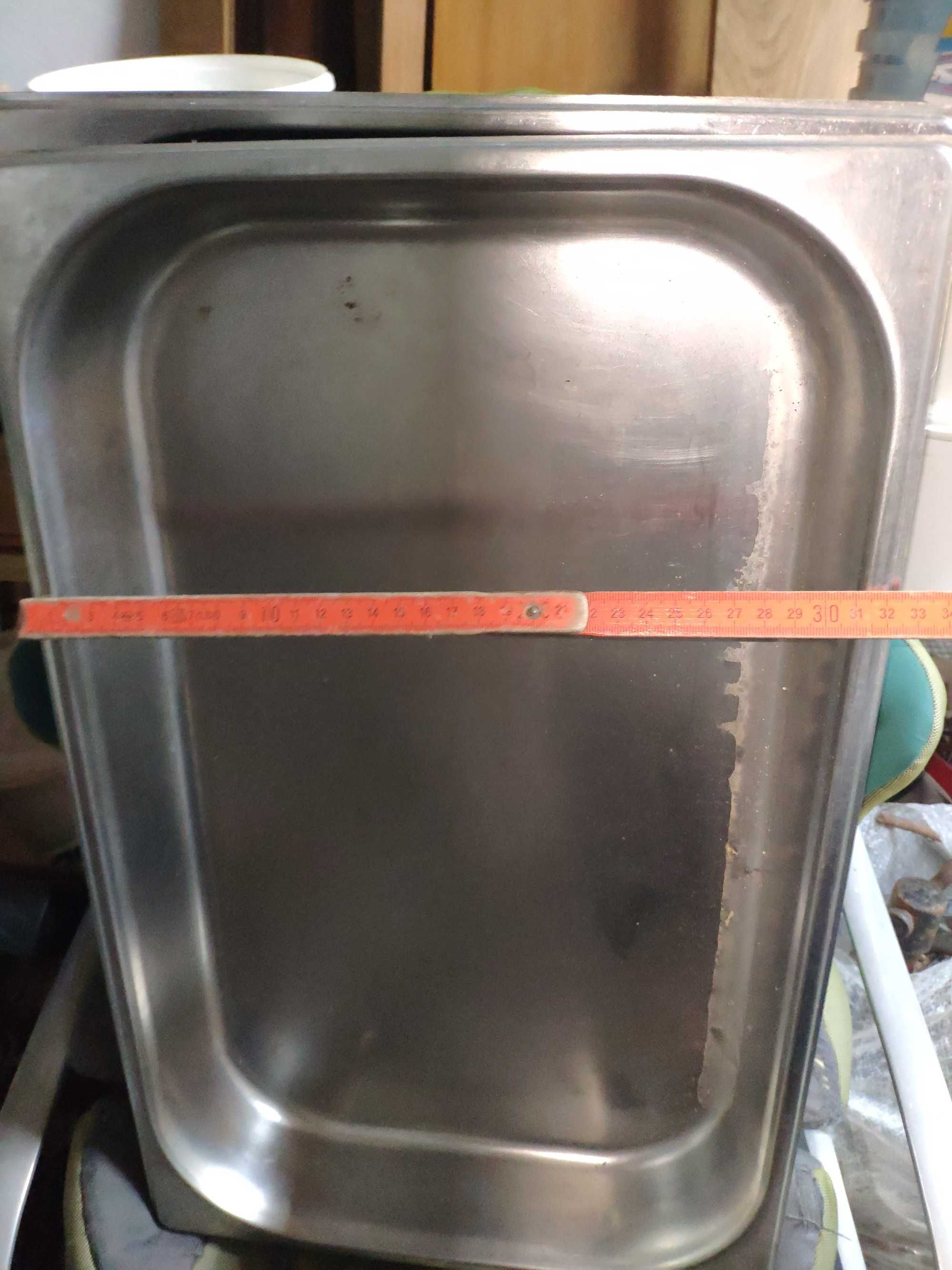 Tabuleiros inox restauração
