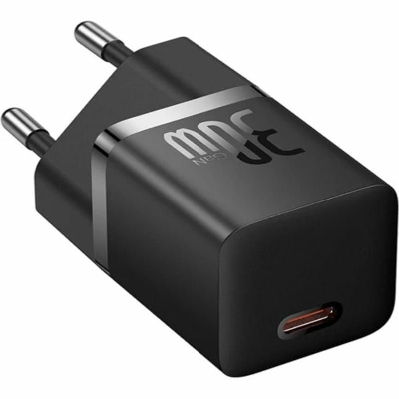 Мережевий зарядний пристрій Baseus GaN5 Fast Charger (mini) 1C 30W