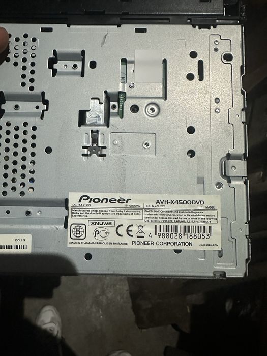 Магнитола Pioneer AVH-X4500DVD 2 din