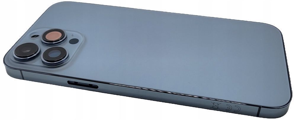 Obudowa Panel Tył Korpus Ramka Do Apple Iphone 13 Pro Max Niebieski
