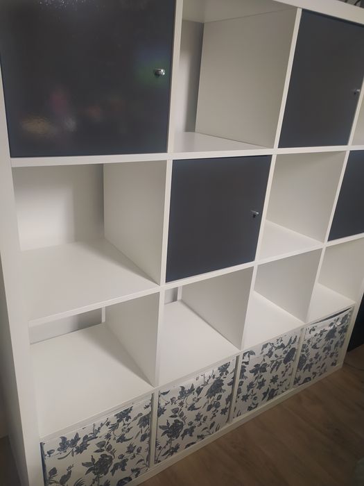 Regał kallax 4x4, biały, 147x147, ikea