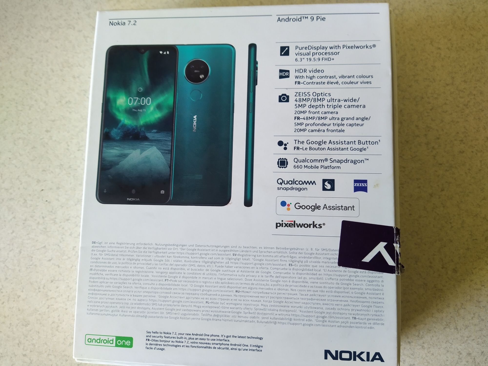 Telefon smartfon Nokia 7.2 DS 4/64