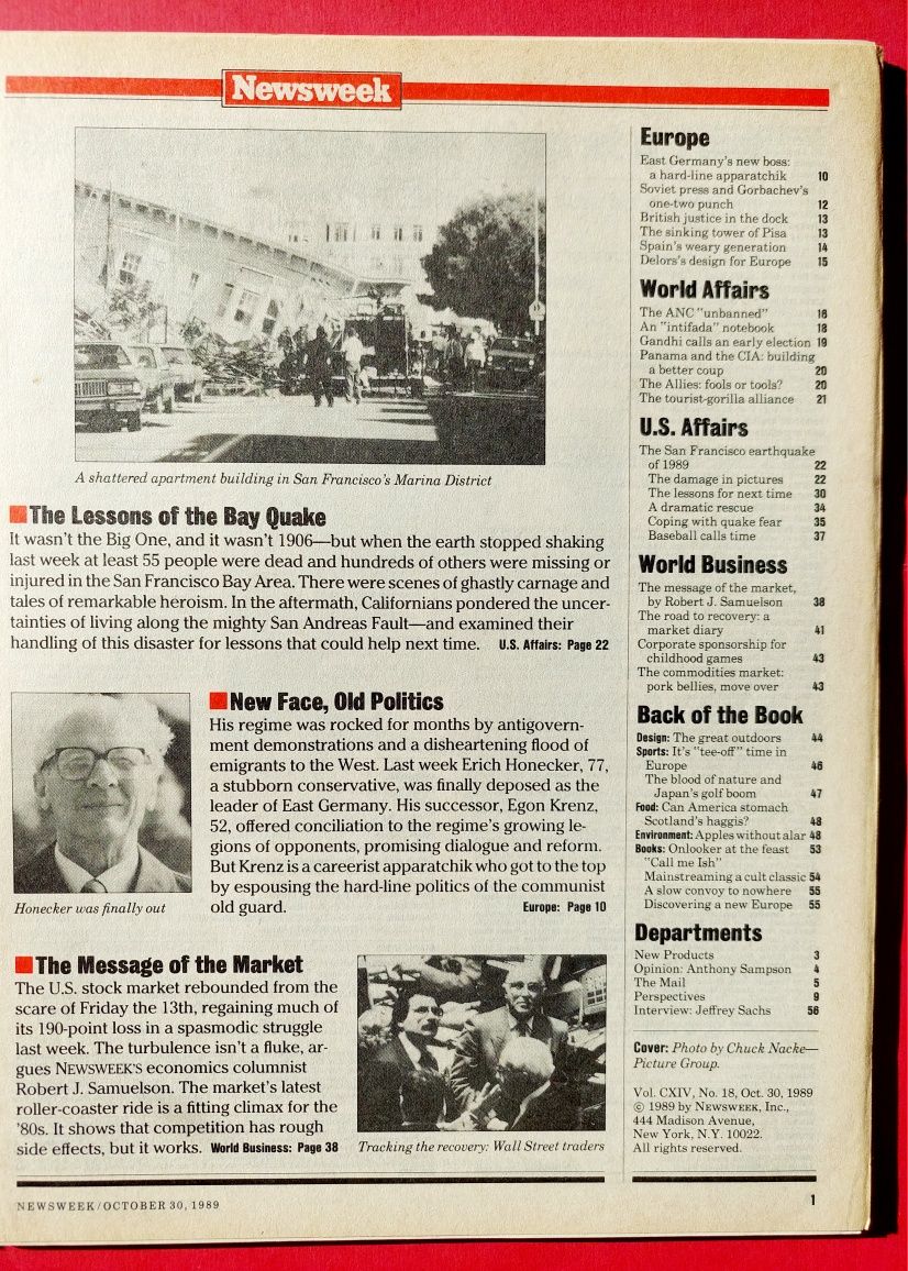 Time / Newsweek 1989