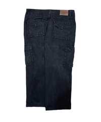 Spodnie szerokie y2k vintage jeans cargo opium