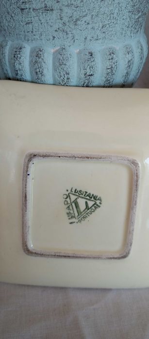 Cinzeiro publicitário antigo Lusitânia vintage