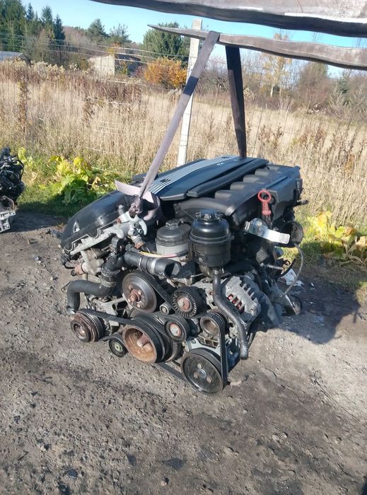 SILNIK KOMPLETNY M54B25 2,5 bmw e90 e91 e60 e61 e39 e46 gwarancja