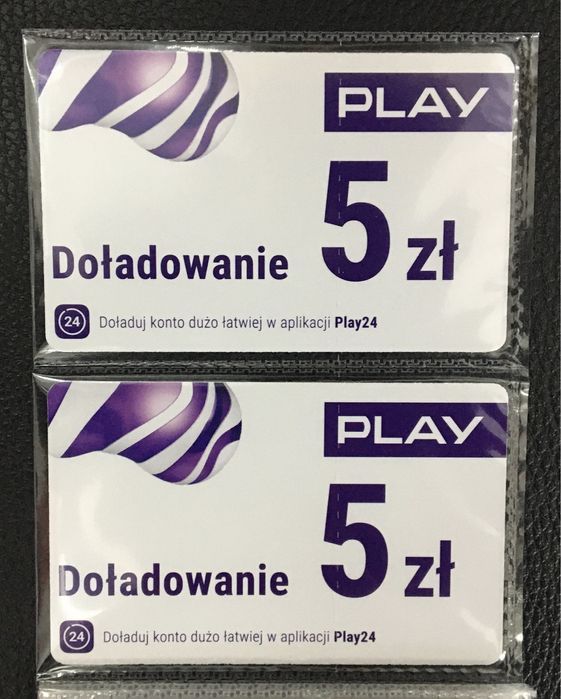 Play 5 Doładowanie Kod Zdrapka Voucher 5 zł