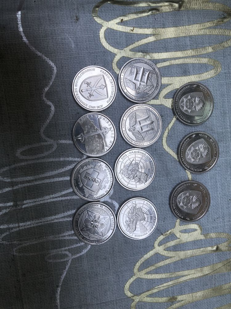 Монети по 10 грн