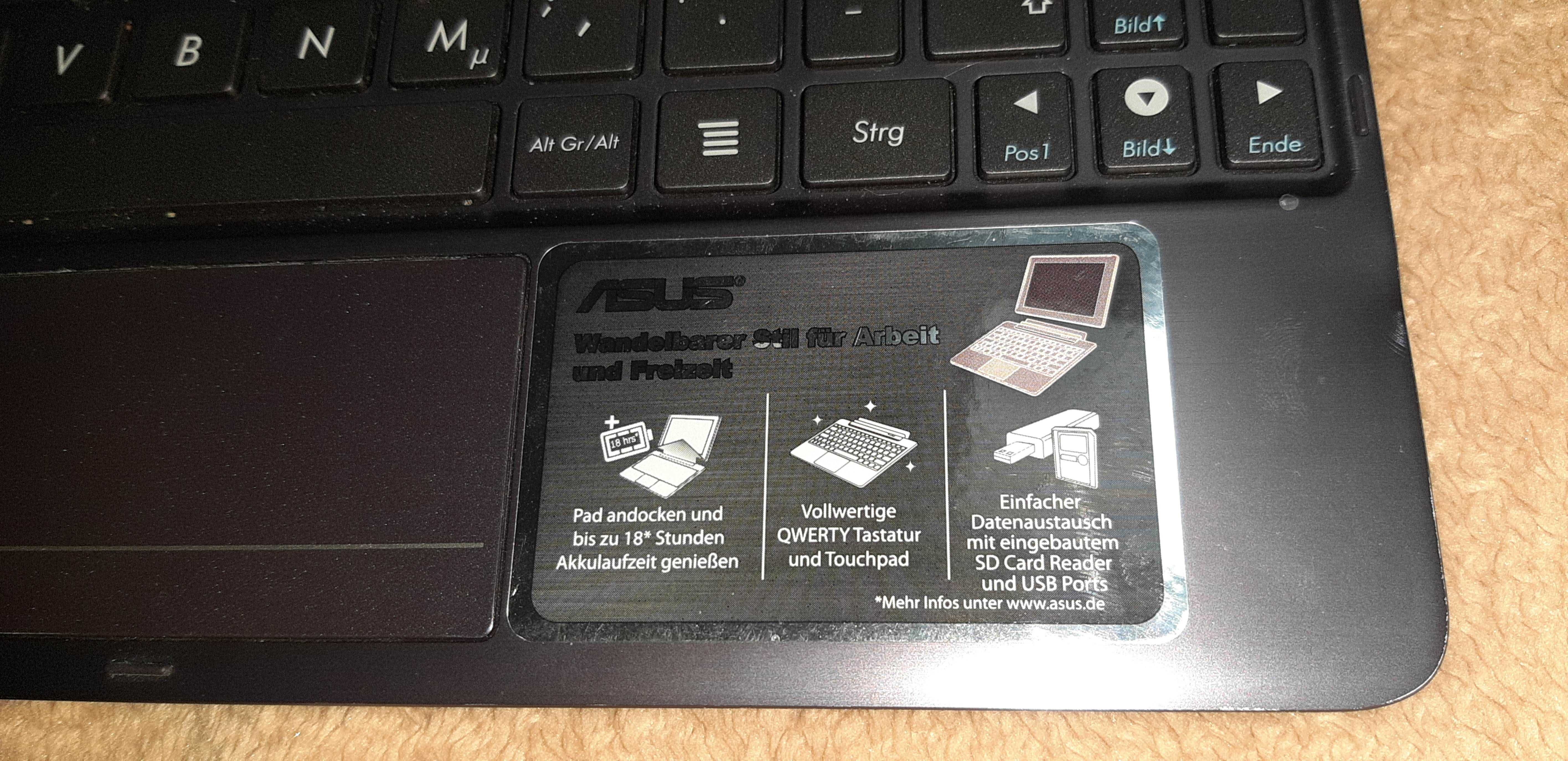 Док-станція ASUS Eee Pad Transformer Prime TF201/TF700 Mobile Docking