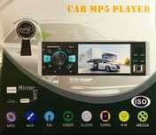 Auto-rádio 1 DIN MP5 USB TF ecran 4.1 com comando