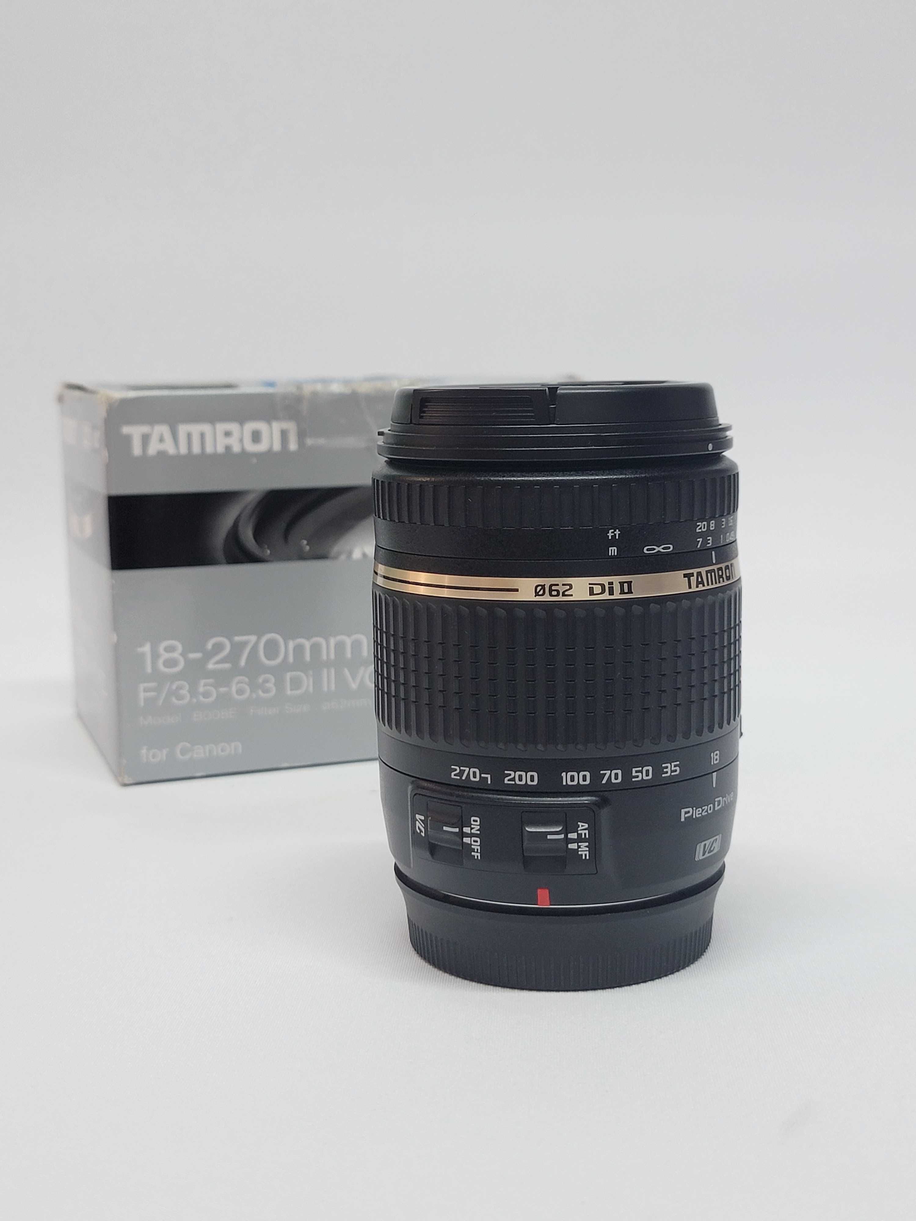 Objetiva Tamron 18-270 Nikon lente