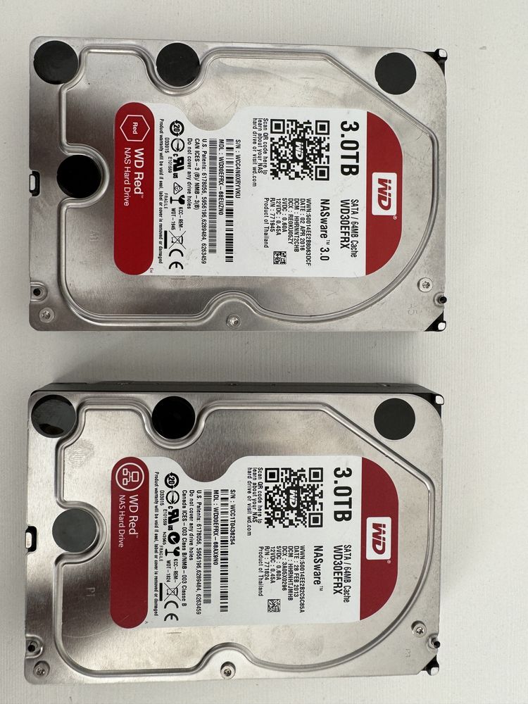 WD 3TB EFRX NAS Dyski Twarde