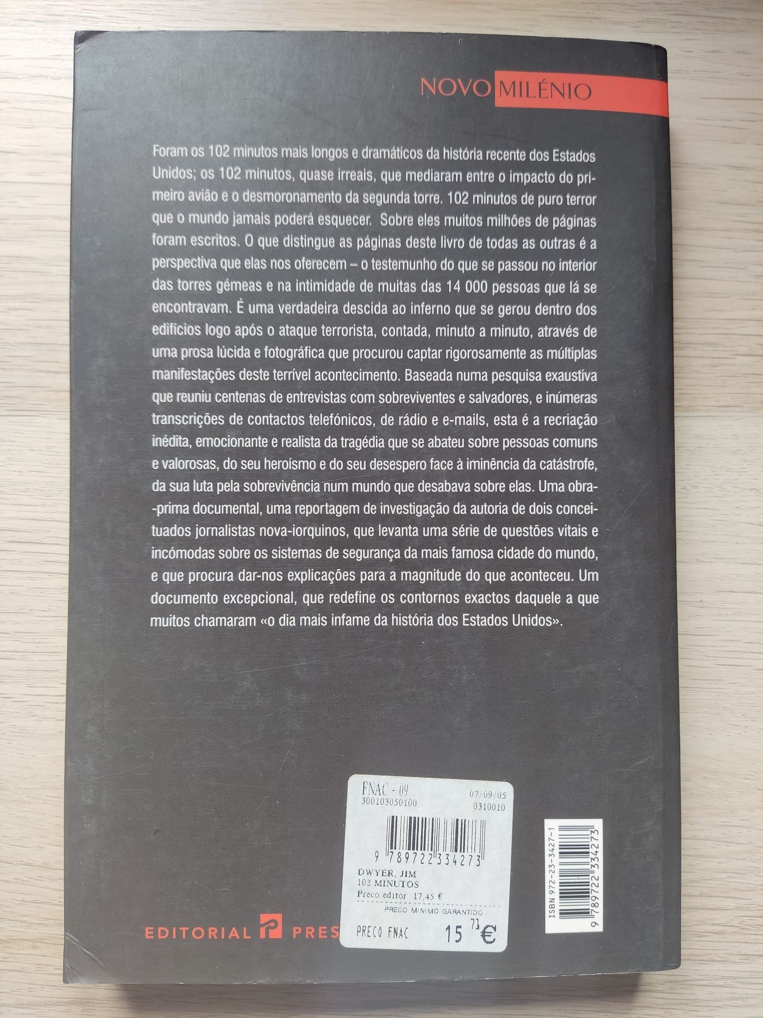 Livro 102 minutos