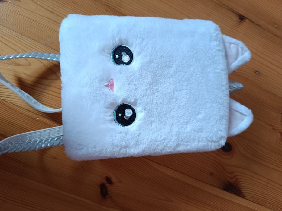 Plecaczek plecak milutki kotek jednorożec