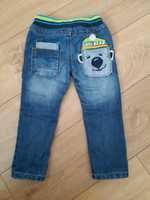 Spodnie jeansowe Miś C&A 92