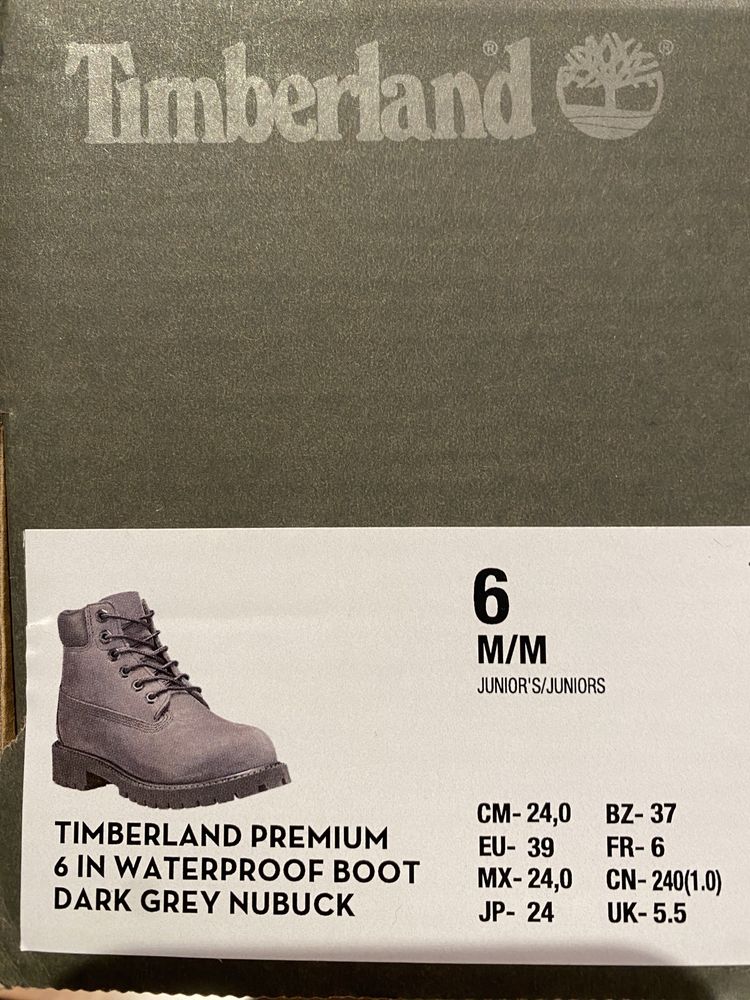 Buty Timberland Premium 6 rozmiar 39