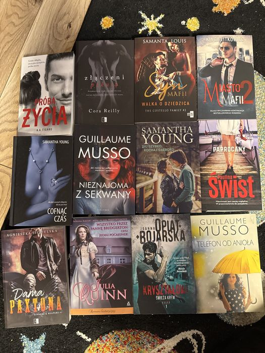 Książki romanse i inne