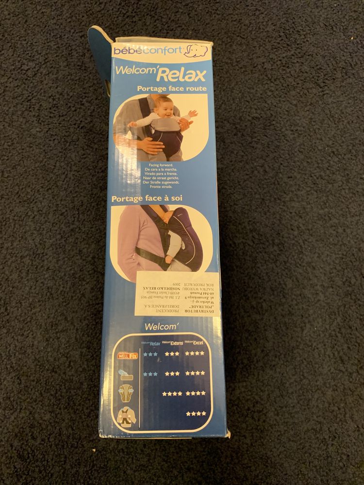 Bebe Confort nosidełko Welcom Relax 3,5-9 kg