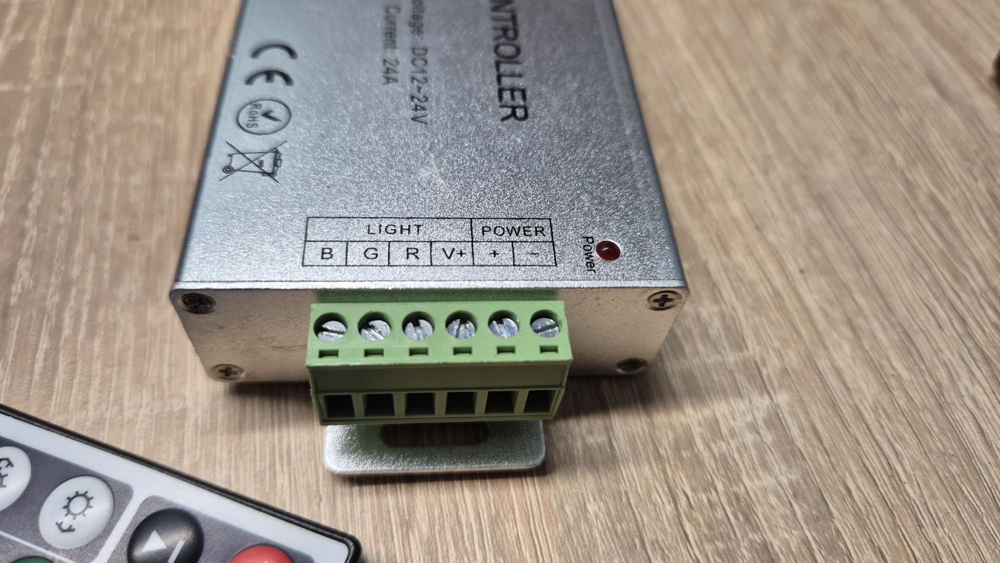Sterownik LED RGB RF Controller pilot 12-24V radiowy
