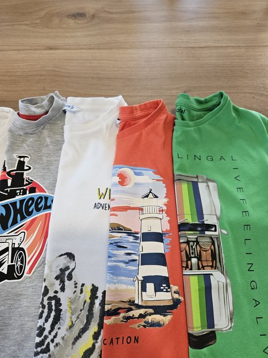 T-shirt 6 szt. Mayoral Hot Wheels 5 lat gratisy