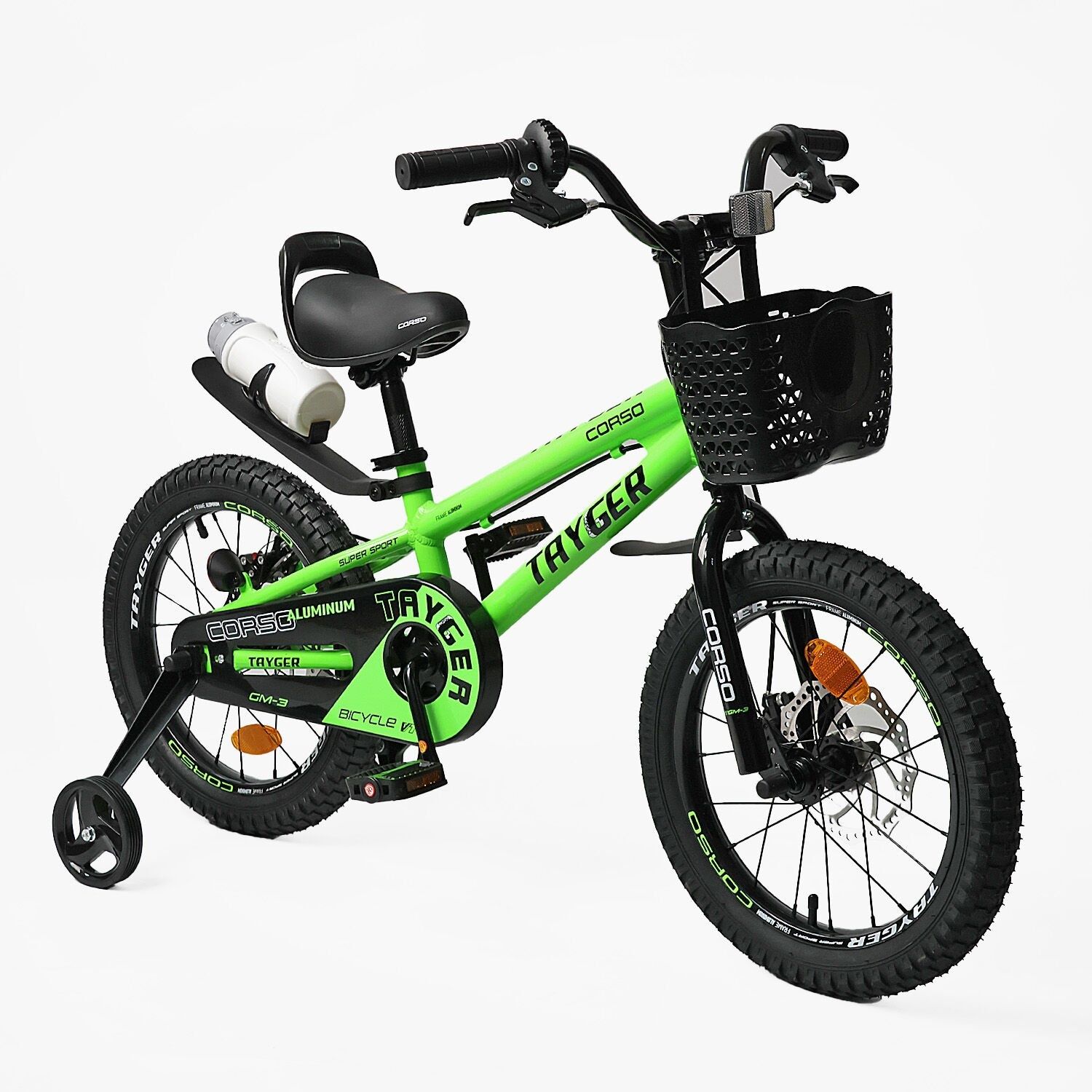 Велосипед 2-х колісний 16",18",20" "CORSO" "TAYGER", різні кольори