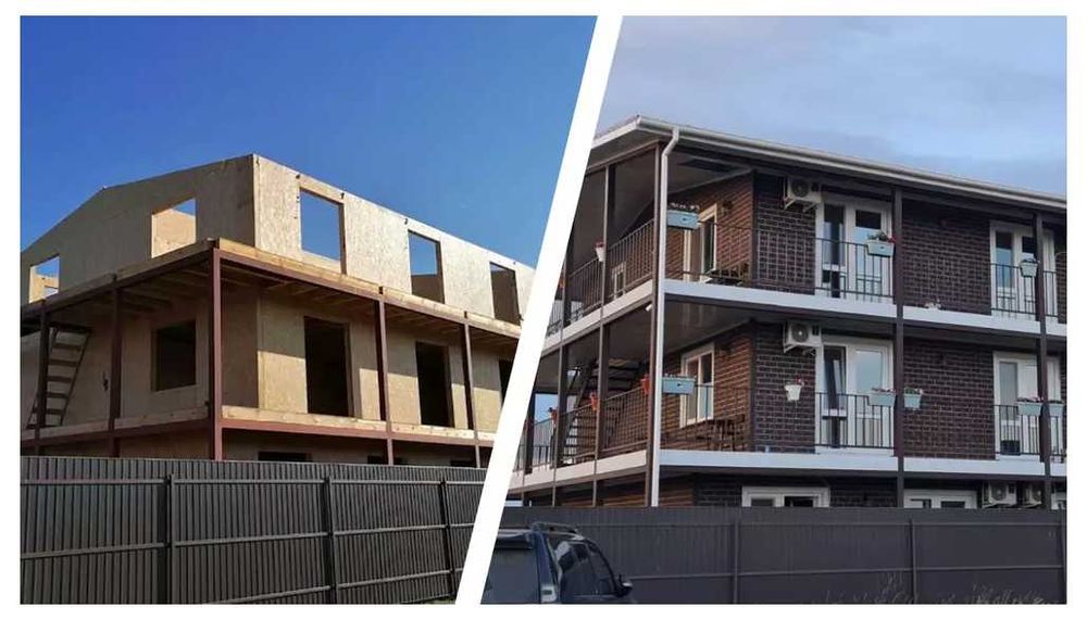 Будівництво ПІД КЛЮЧ Готелю Бази відпочинку Будинку СІП Домокомплект