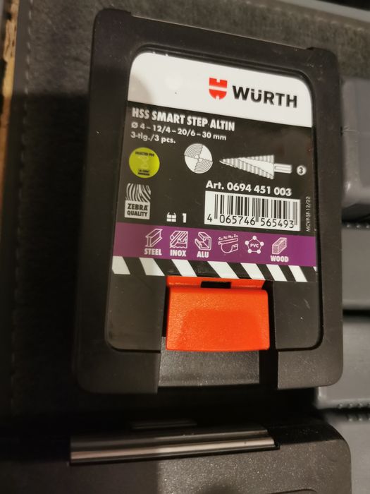 Wiertło stopniowe wurth