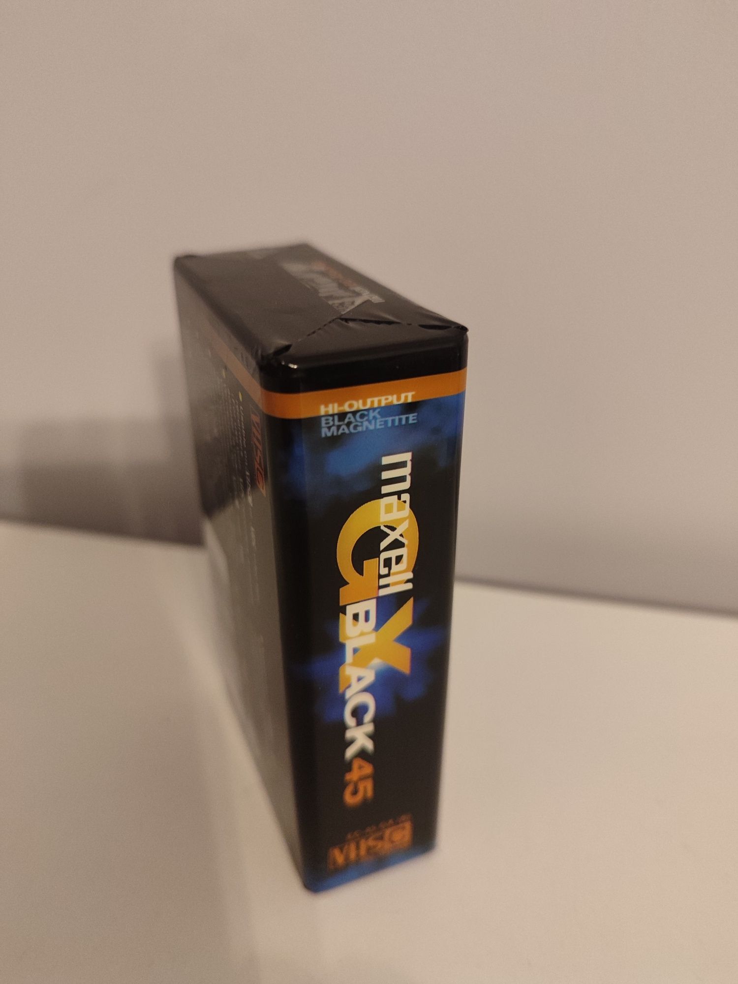 Kaseta VHS C Maxell GX black 45 nowa