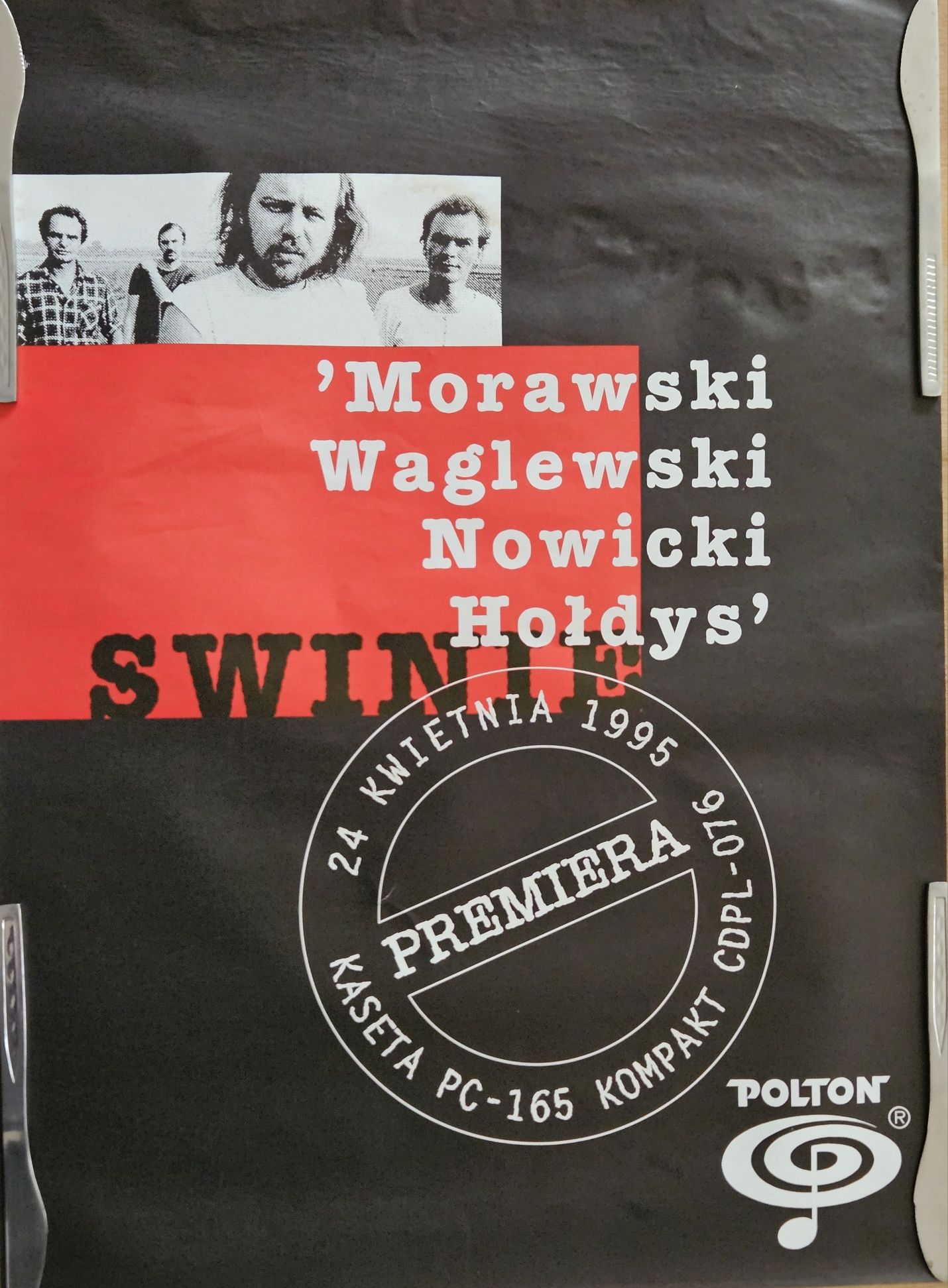 Plakat - Morawski Waglewski Nowicki Hołdys - "Świnie"