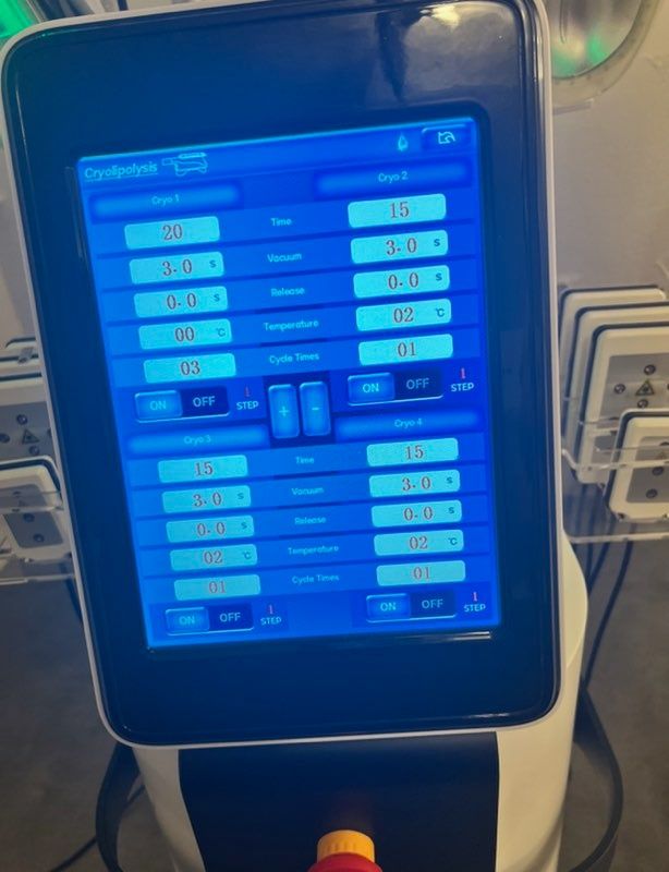 Kriolipoliza CRYO ANGLE 360 -5 głowic krio RF