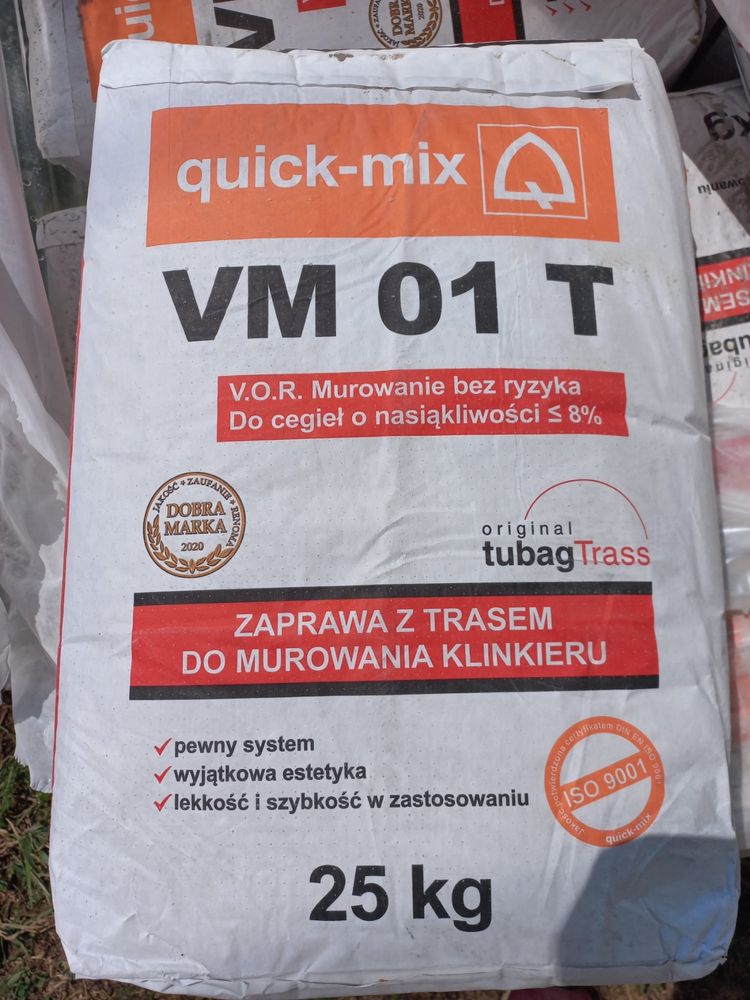 Quick-mix VM 01 T zaprawa do klinkieru biała