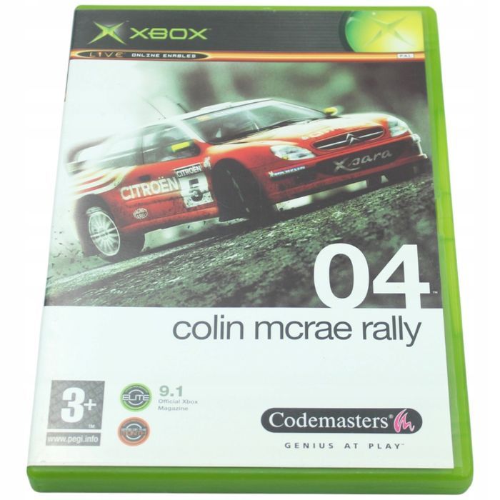 Colin Mcrae Rally 04 Xbox Classic