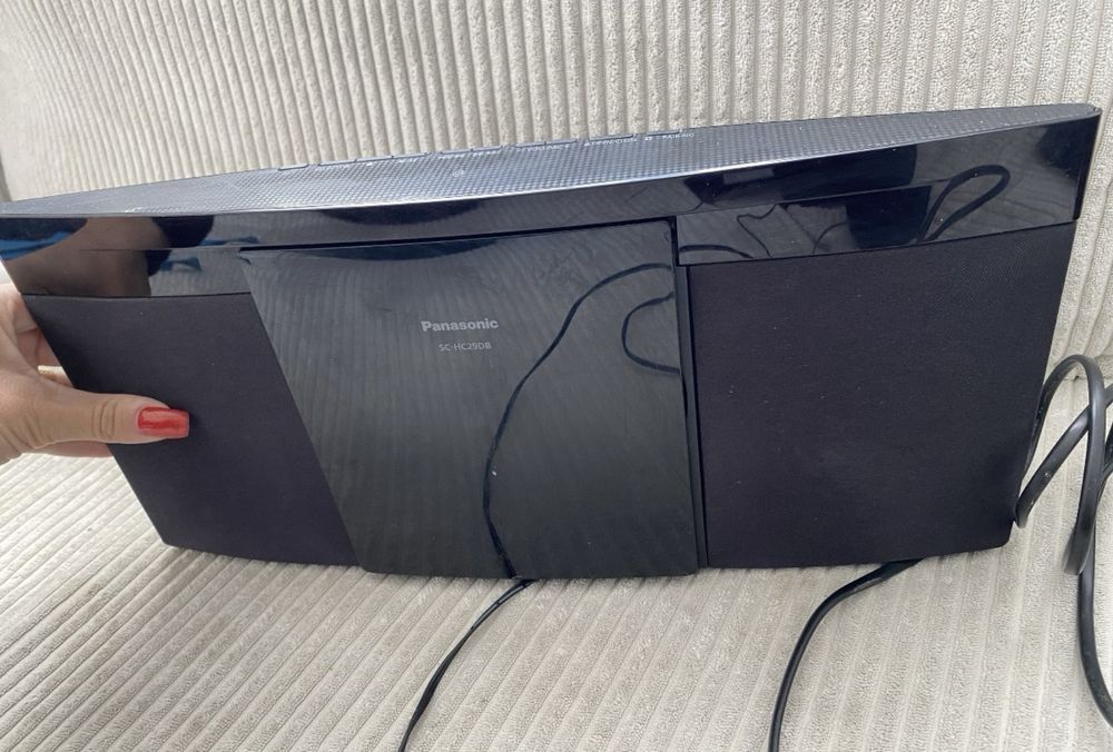 Kompaktowa mikrowieża Panasonic SC-HC29DB