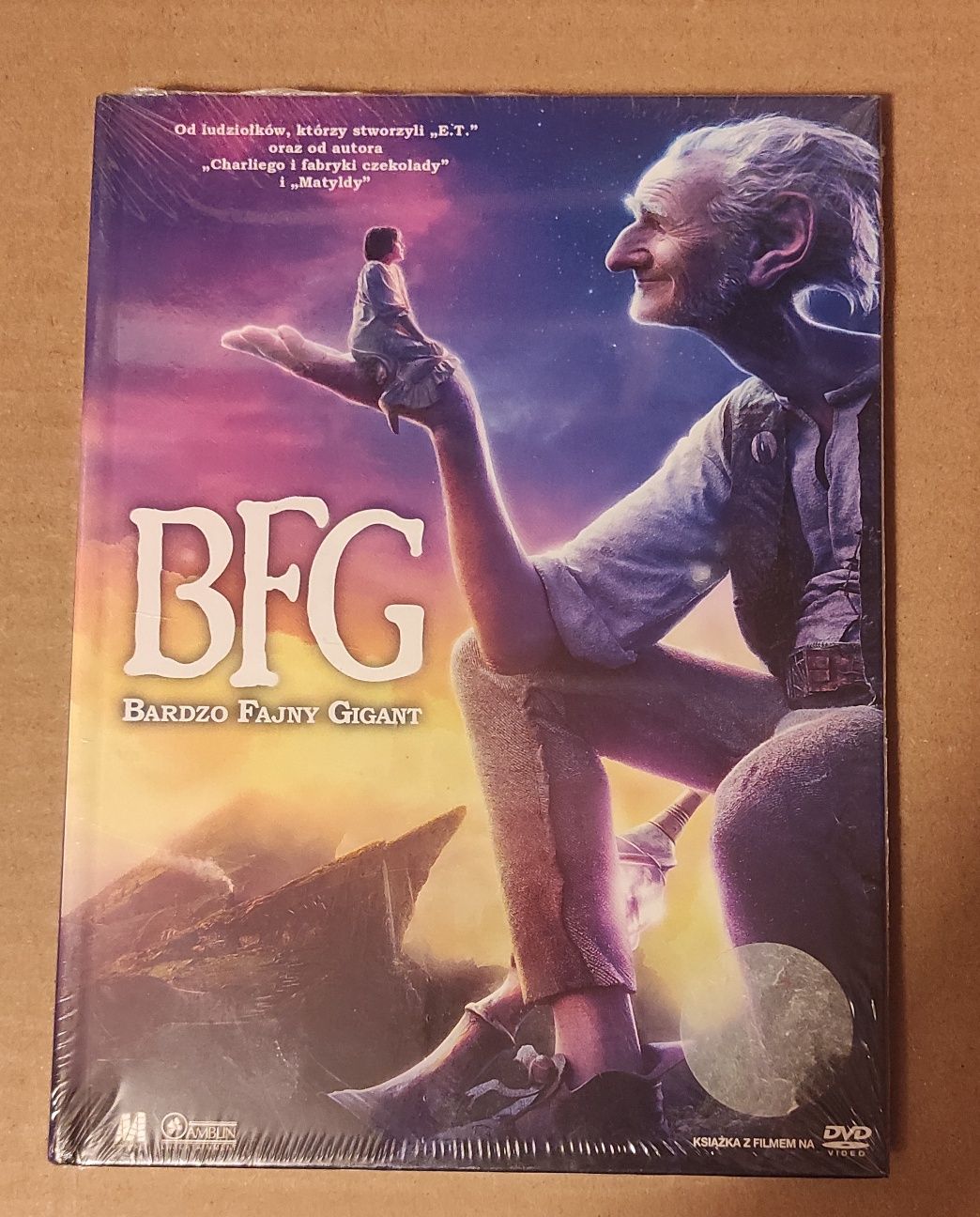 BFG - Bardzo Fajny Gigant, film DVD